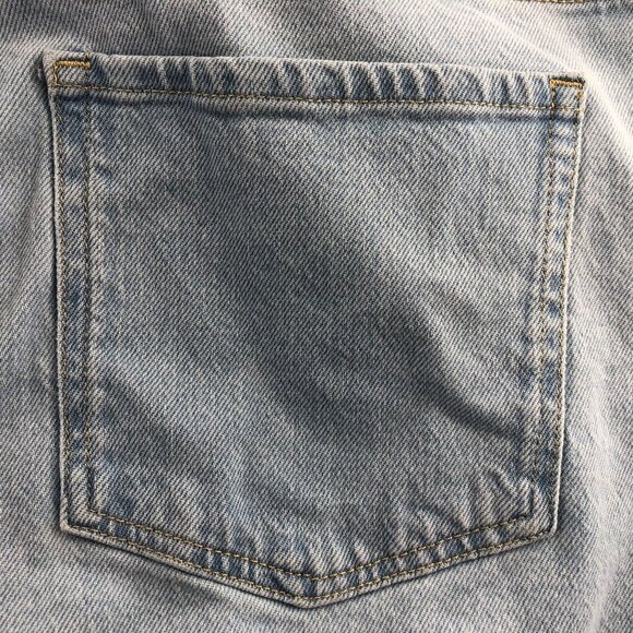 Aeropostale Womens Mom Jeans 16 Regular Blue Light Wash Denim Casual Stretch - Picture 12 of 14